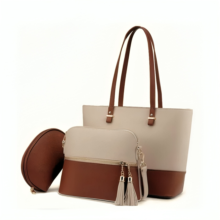 Premium Quality Shoulder Tote, Crossbody Bag & Makeup Pouch for Daily Use