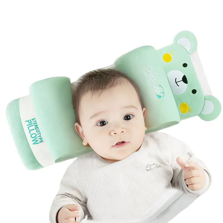 Baby Head Shaping Pillow | Anti-Flat Head Support Cushion